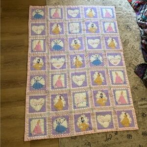 Princess Themed Patchwork Quilt
